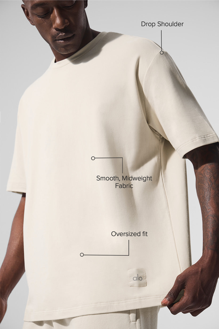 Double Take Short Sleeve - Bone