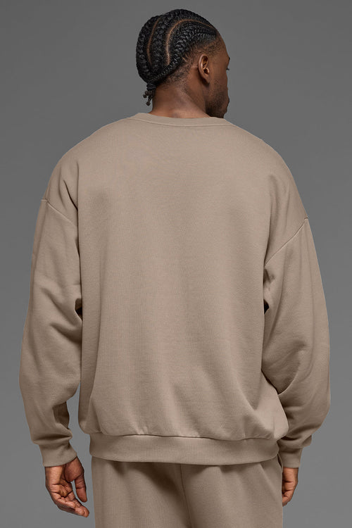 Accolade Crew Neck Pullover - Gravel