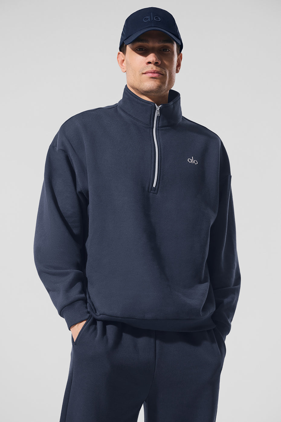 Accolade 1/4 Zip Pullover - Navy