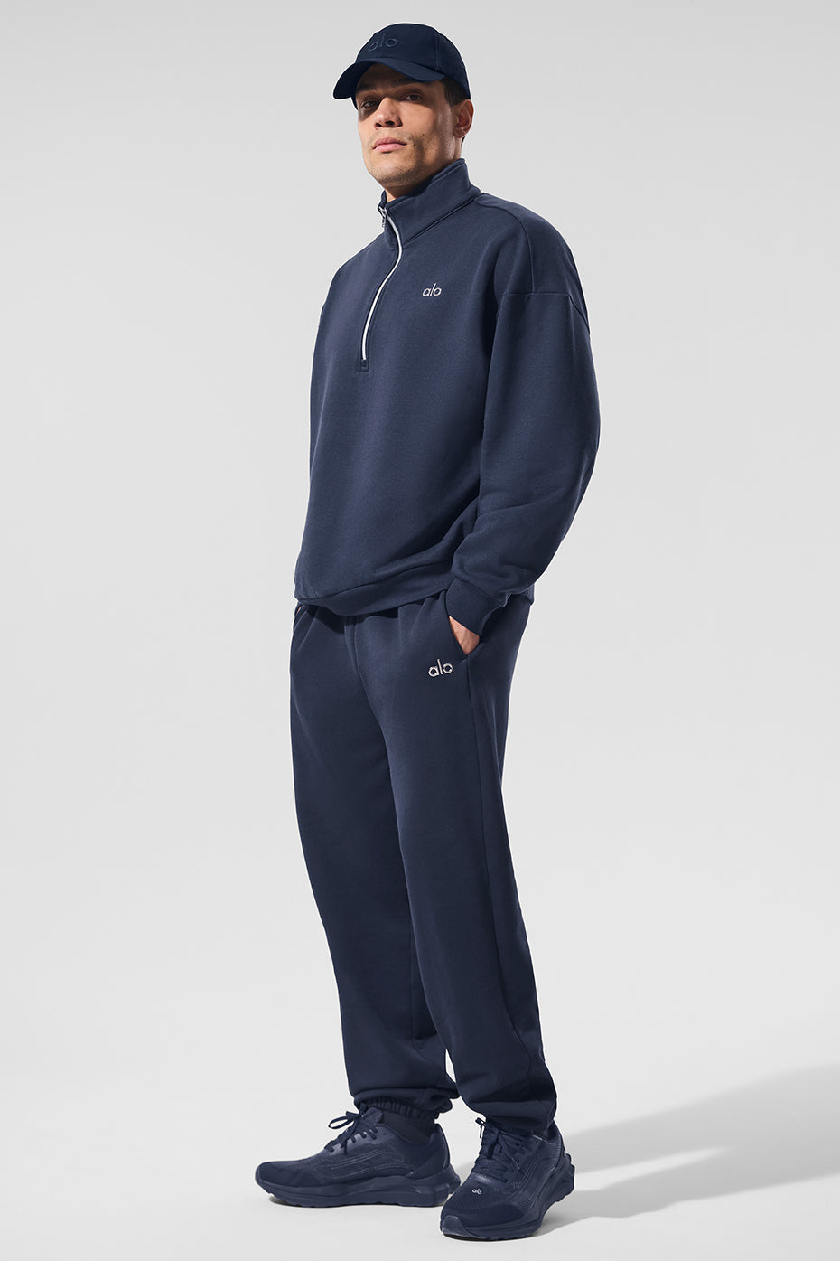 Accolade 1/4 Zip Pullover - Navy