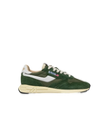 AUTRY - BASKETS REELWIND LOW EN NYLON ET DAIM VERT MILITARY - Lothaire