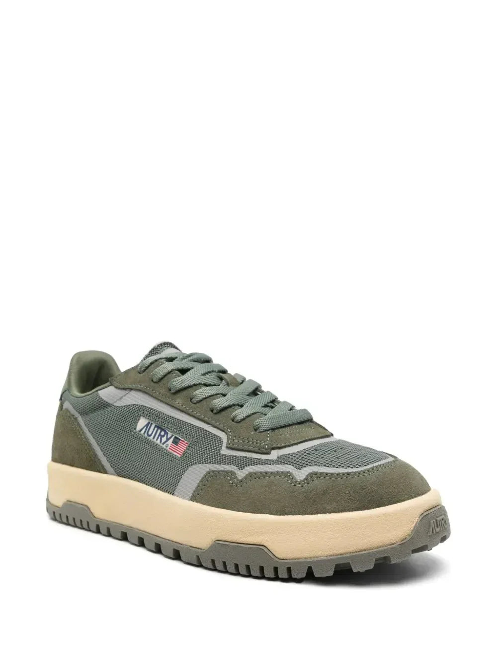 AUTRY SNEAKER - baskets Wild Pace vert khaki